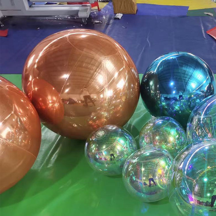 Inflatable Mirror Ball 5pcs focus Gold silver pink purple blue black red 50cm pvc inflatable mirror ball decoration mirror ball disco light Inflatable Mirror Ball,Decoration Mirror Ball
