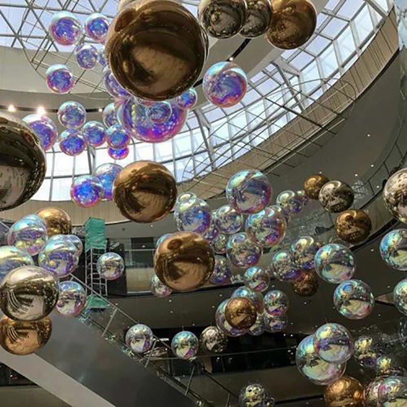 Wearhouse Mirror Ball red plastic mirror ball sphere disco lights mirror ball  wearhouse mirror ball foreign trade customization factory Plastic Mirror Ball,Wearhouse Mirror Ball