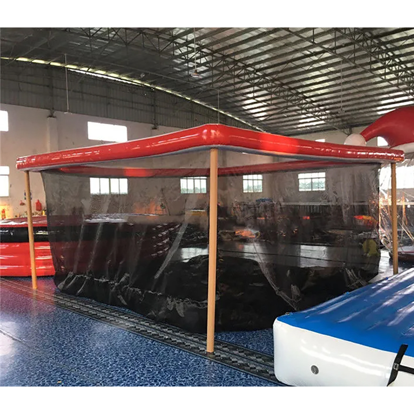 sea pool Factory customised jellyfish Protection Floating ocean pool Yacht swimming  Inflatable Sea Pool With Net sea pool,floating pool