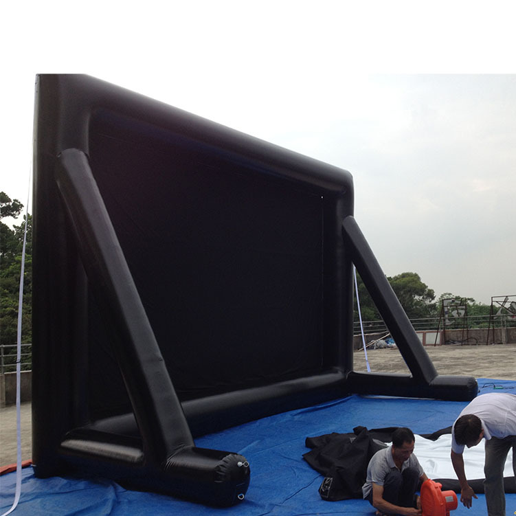 Inflatable Screen Manufactory Custom 8.2x6.35m Inflatable Movie Screen Sealed Inflatable Projector Screen For Sale Inflatable Screen,Inflatable Projector Screen