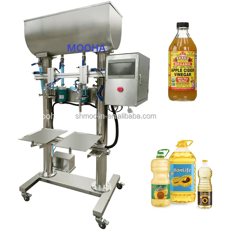 500g~25kg Liquid Bottling Machine Water Oil Honey Bottle Filling Machine 