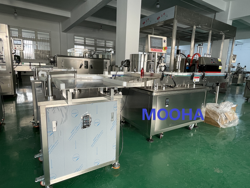 MHEGX30 2~50ml Liquid Oil Small Bottle Filling Capping Machine 