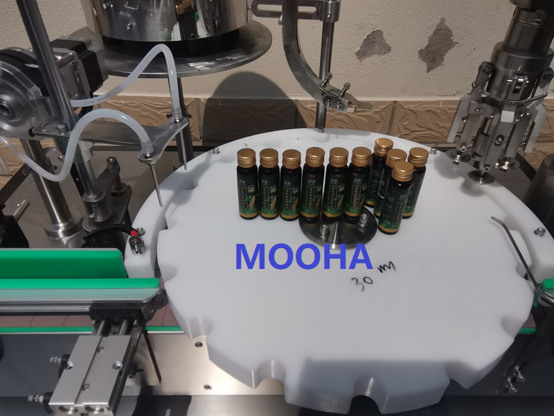 MHGX30150 Syrup Oral Liquid Filling Capping Machine 30~150ml Liquid Bottling Packing Line Set 