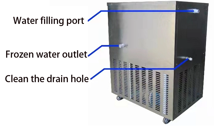 100 Liters 200 Liters 300 Liters Water Chiller Bakery Machine Stainless Steel Industrial Water Chiller 