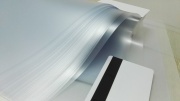 Recycled PVC Overlay Coated, PVC Card Film, HICO/LOCO Magnetic Strip Card Overlay, Hotel Card Overlay Film