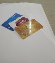 RPVC Card Core Sheet, Recycled Offset Print Sheet, PVC White Core Sheet, IC Contact Card Materials