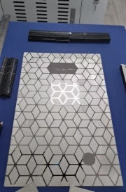 Laser engraved card Plate, Special Card Lamination plate, Bank Card Lamination Plate, Laserable card steel plate