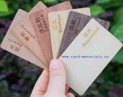 Wooden key cards, Fudan Blank Card, CR80 Wood Card Printing,Eco-friendly Blank Wooden NFC Cards,RFID Wood Card
