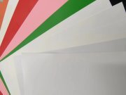 White color card material, colorful PVC card, rainbow PVC sheet,silver silk card sheet