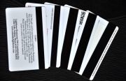 Recycled Magnetic Card, 0.06mm Hico magnetic Overlay, HICO/LOCO Strips card, RPVC Magstrip overlay