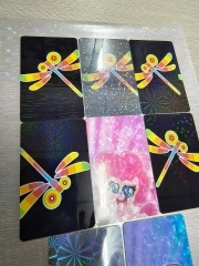 Hologram overlay for special card,Star Shaped Laser Film film,PVC Laser Film, Snow shape laminating film, Laser hologram PVC fil