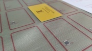 Transparent card Prelam, RPVC Fudan inlay sheet, Contactless IC card,Dual interface Inlay,RFID card inlay