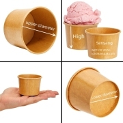 Ice Cream Cup with Lid Ice Cream Cup with Lid Ice Cream Cup with Lid