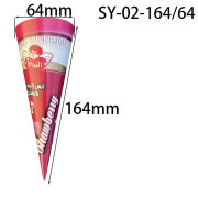 164mm Ice Cream Cone Paper Sleeves 164mm Ice cream cone paper sleeves Ice cream cone paper sleeves