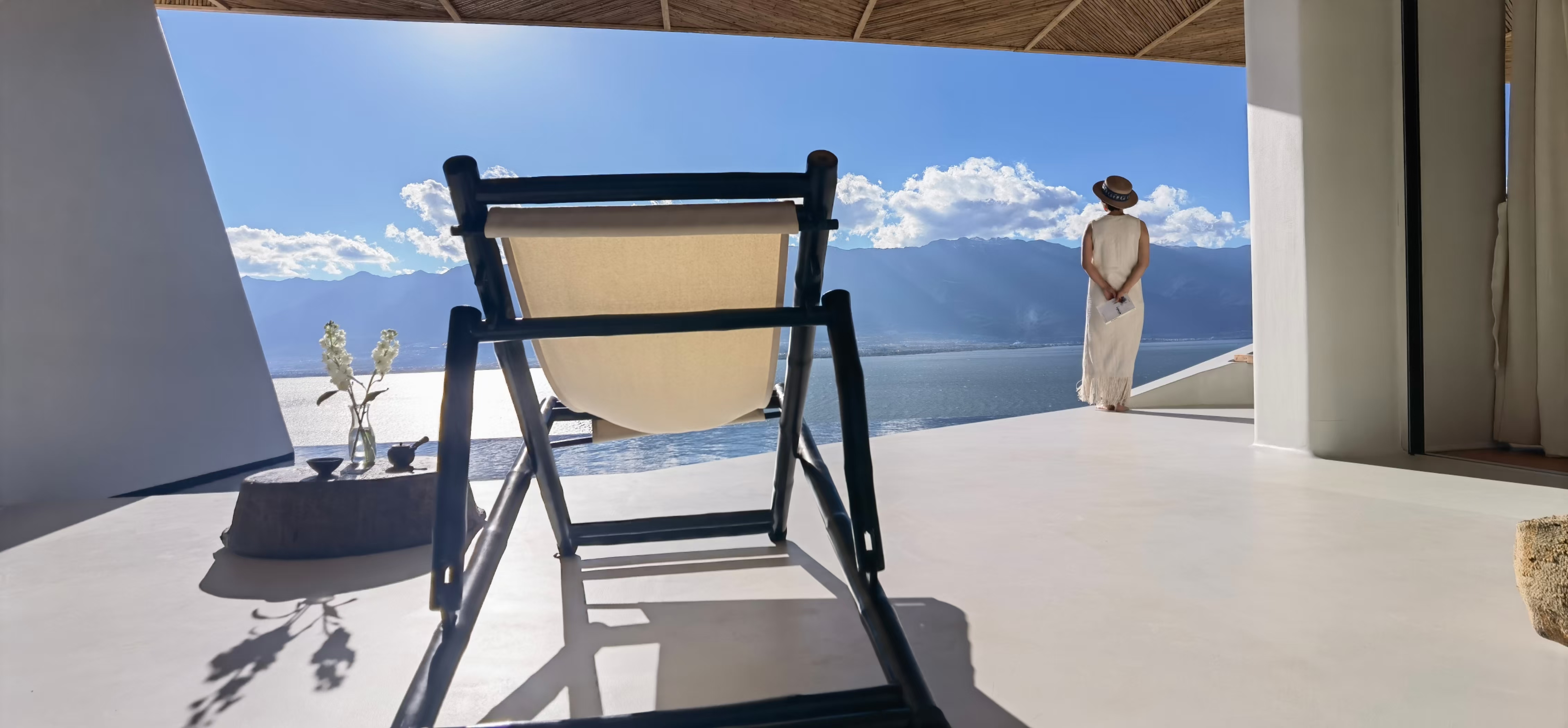 Yunnan Fanchen Banshan Hotel: FUFINI Micro - Cement, a Poetic Integration of Walls and Floors Micro-cement cases, hotel renovation cases, actual scenes of FUFINI projects, commercial space design, renderings of micro-cement