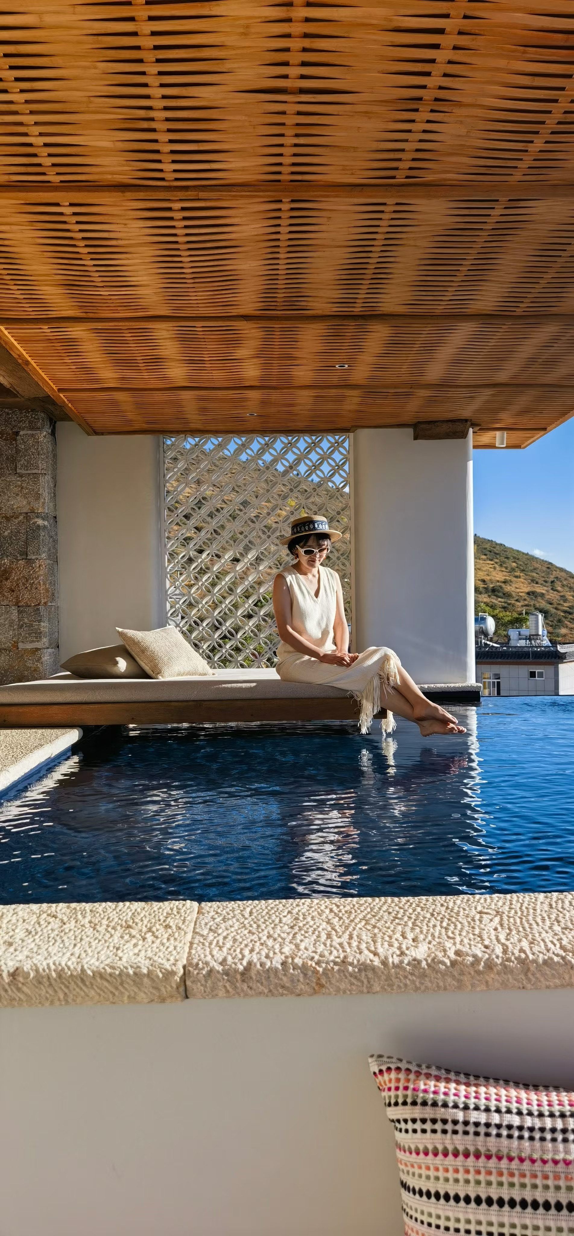 Yunnan Fanchen Banshan Hotel: FUFINI Micro - Cement, a Poetic Integration of Walls and Floors Micro-cement cases, hotel renovation cases, actual scenes of FUFINI projects, commercial space design, renderings of micro-cement