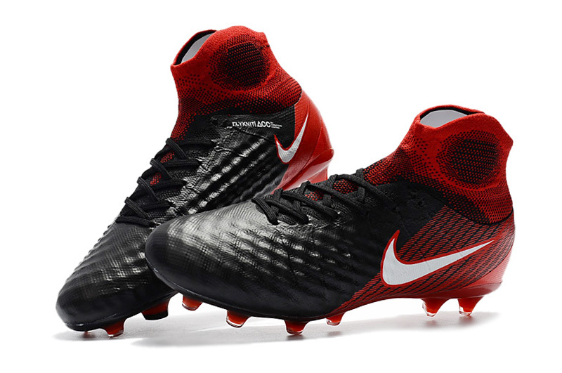 nike magista black and red