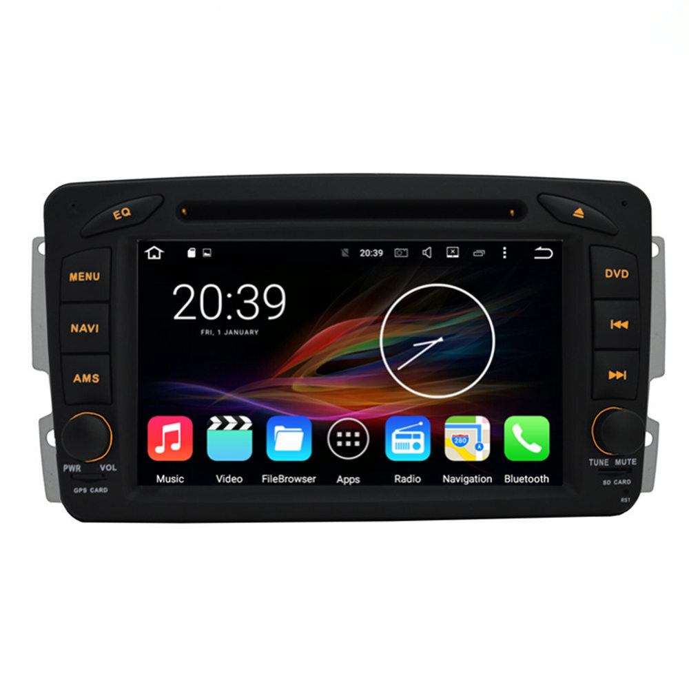 7 Android Car Multimedia GPS Navigation DVD Radio Mercedes Benz