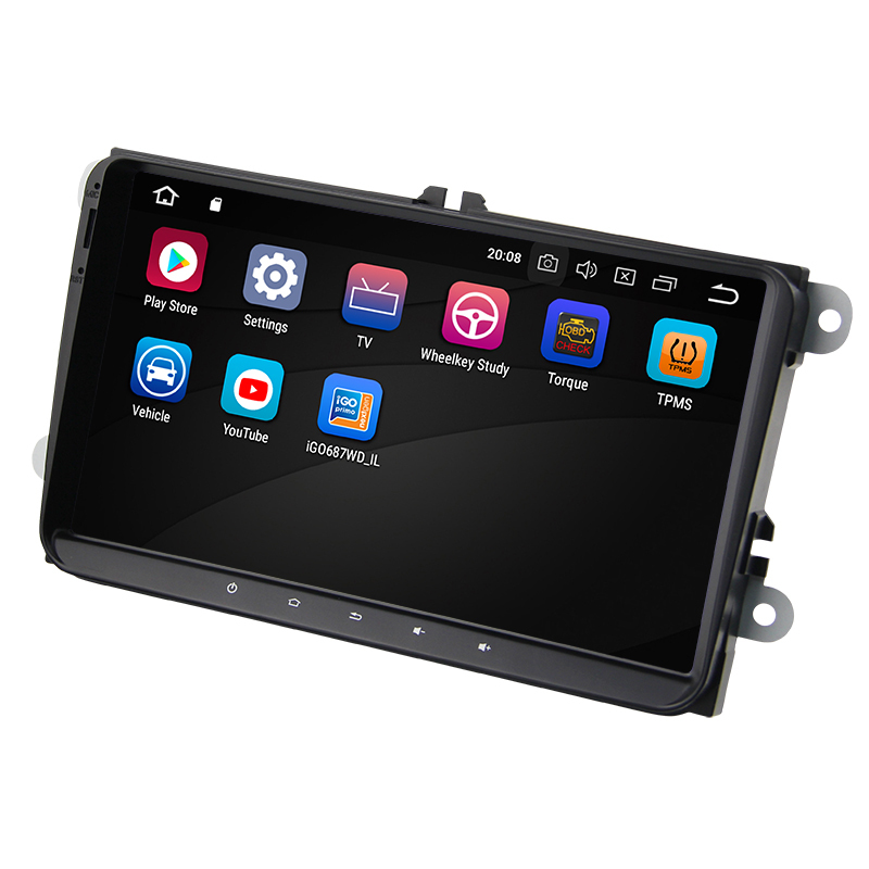 9 Android Car Multimedia Stereo GPS Navigation DVD for VW Magotan Scirocco  Multivan T5 Bettle Seat Altea XL Leon Toledo