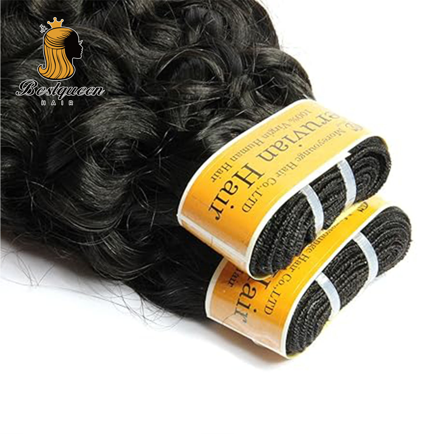  BestqueenHair Raw Virgin Hair Bundle, Brazilian Raw Virgin Cuticle Aligned Hair,wholesale Italian Curly Hair Vendor  