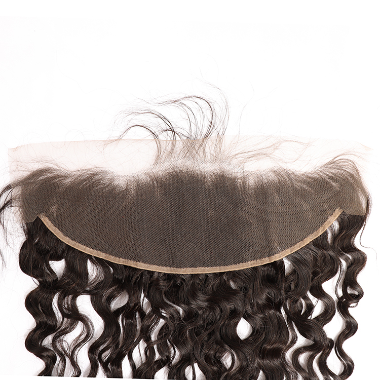 Bestqueen Hair Brazilian Natural Wave 13*6 Hd Lace Closure,free Part 10a  Natural Wave Human Hair  