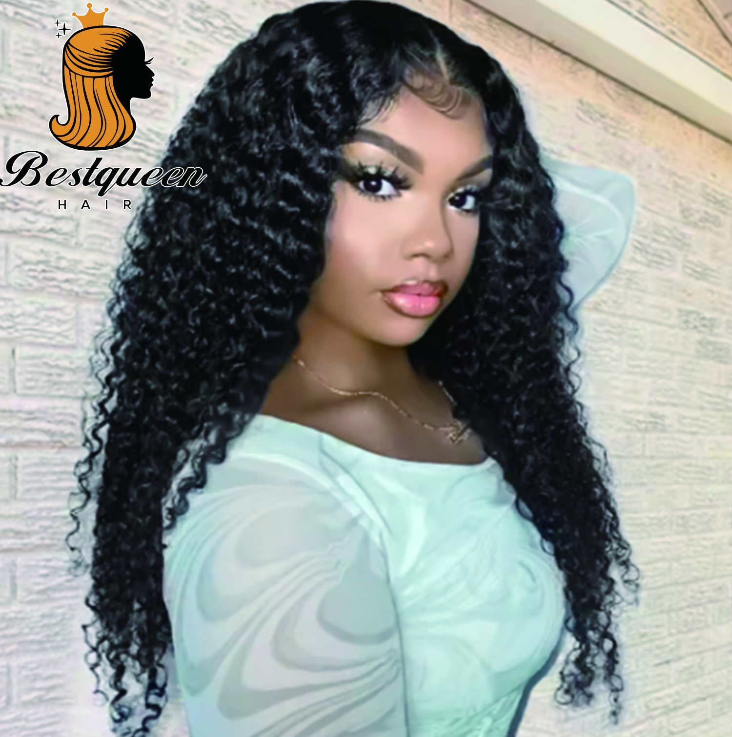 BestqueenHair Wholesale HD Full Lace Wig Human Hair, Virgin HD Lace Frontal Wig,13x4 13x6 Transparent Lace Front Kinky Curly Wig  