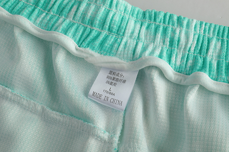 wholesale custom sublimation printed clothes men women summer casual short tie dye color gym shorts pants sets  