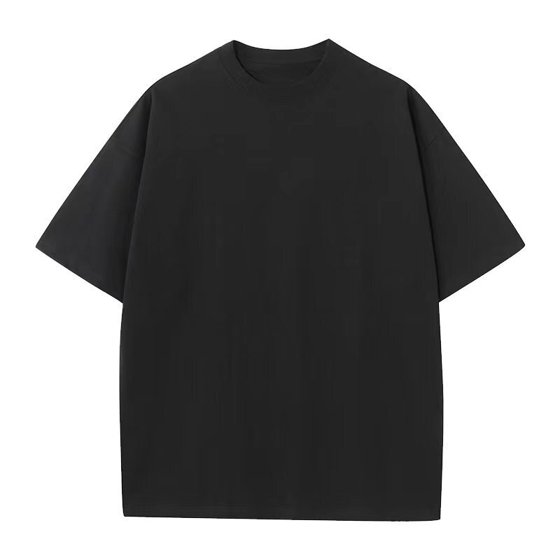 OEM Men's Oversized Drop Shoulder heavyweight Boxy Fit Tshirt Custom Screen Printing Logo Blank Streetwear T Shirt For Men  