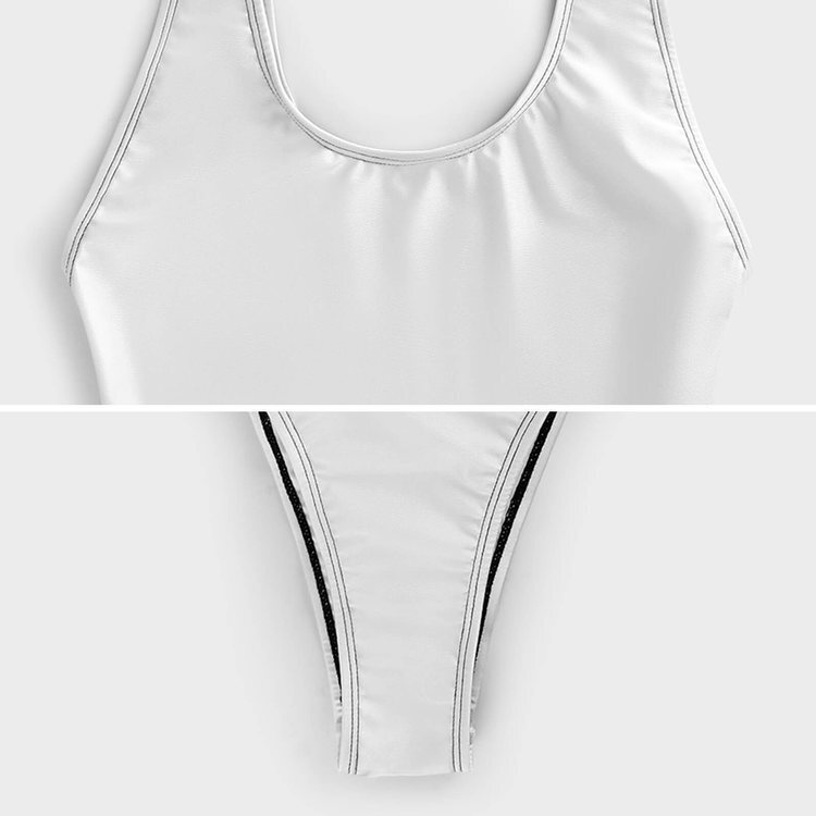 Wholesale women's beach swimwear girls bikini maillot de bain une piece femme custom sublimation print one piece swimsuit  