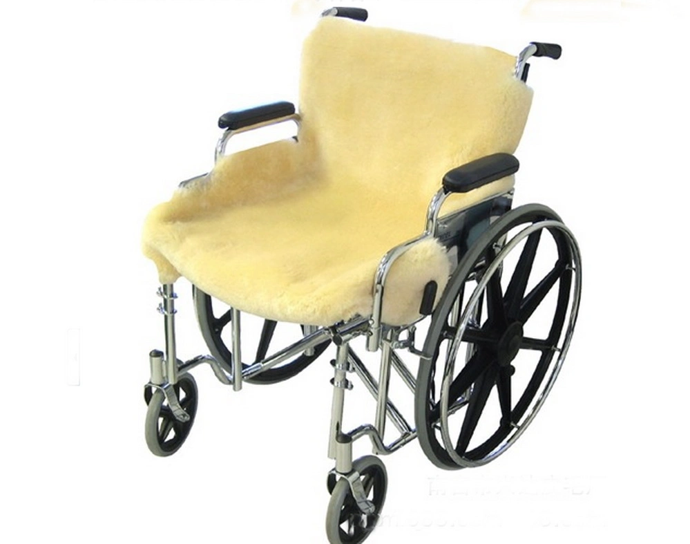 Faux Sheepskin Medical Wheelchair Cover for 24 Hrs Care