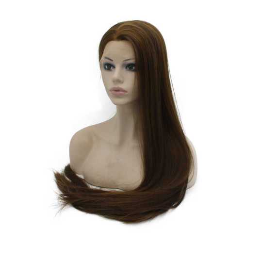 Extra Long Brown Straight Wig long brown wig | extra long brown wig