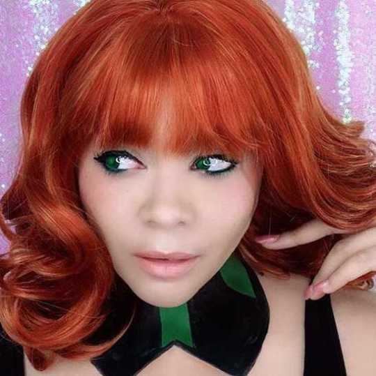 Mid Length Lace Front Orange Carrot Reddish Wig mid length wig | orange wig