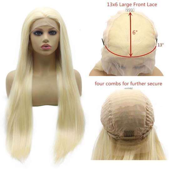 Deep Parting #613 Blonde 13*6 Lace Front Wig