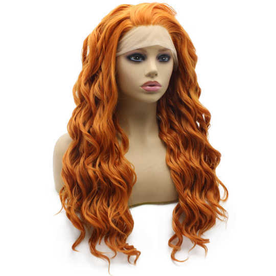 Long Wavy gold blonde Synthetic Lace Front Wavy Wig Long Wavy gold blonde Synthetic Lace Front Wavy Wig