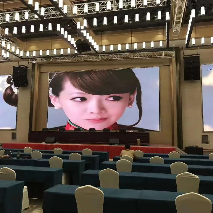 wholesale p2.0 indoor fixed full color led display screen conference bar ballroom video wall
