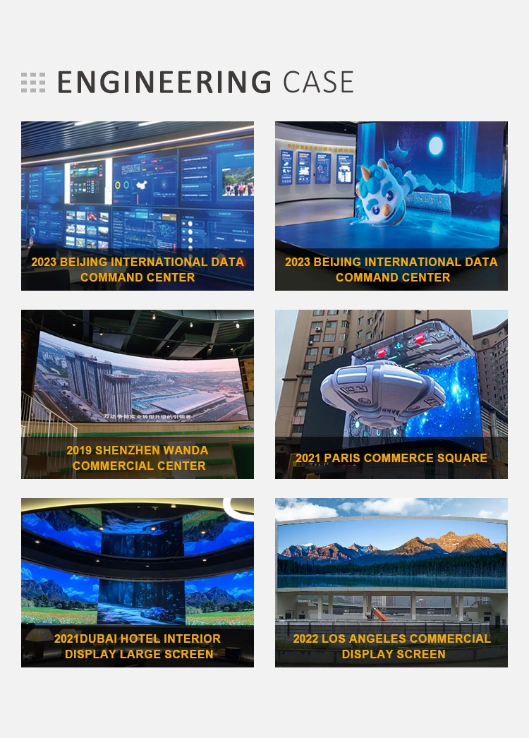 Cailiang Wholesale Indoor Curved P1.66 P1.875 Small Pitch Pixel LED Video Display for Concert