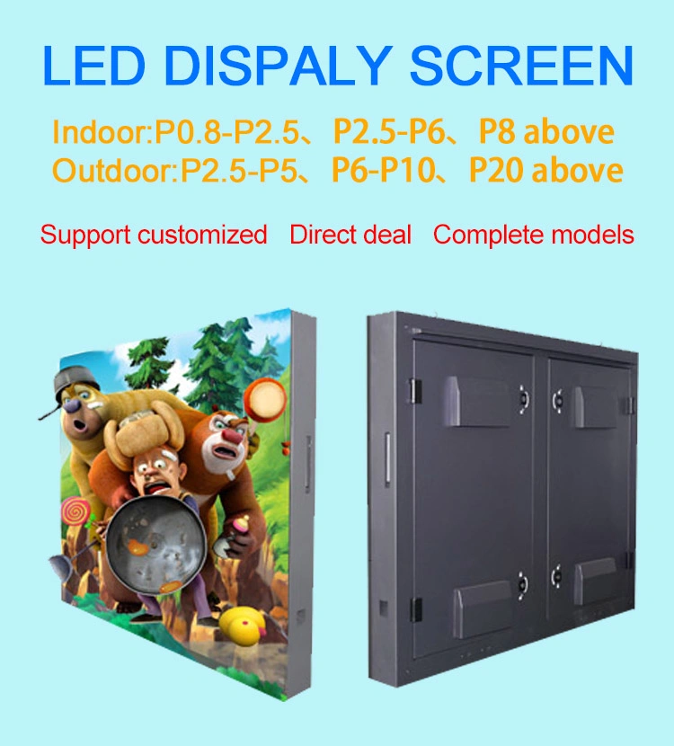 P0.8 P1.25 P1.5 P1.6 P1.8 P2 P2.5 Indoor Small Spacing LED Display