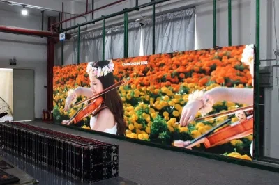 Factory Wholesale P2.5 Indoor LED Display Screen Billboards Poster LED Display with Wheel