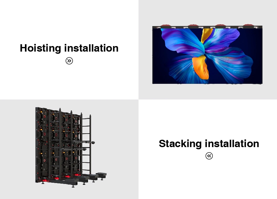 Stage Background Outdoor LED Rental Screen P3.91 P4.81 P2.9 500X500mm LED Cabinet Screen Wholesale Price