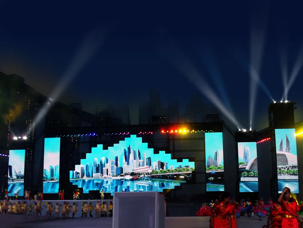 P5.95 Full Color Outdoor Rental Advertising/Stage Video LED Display Screen