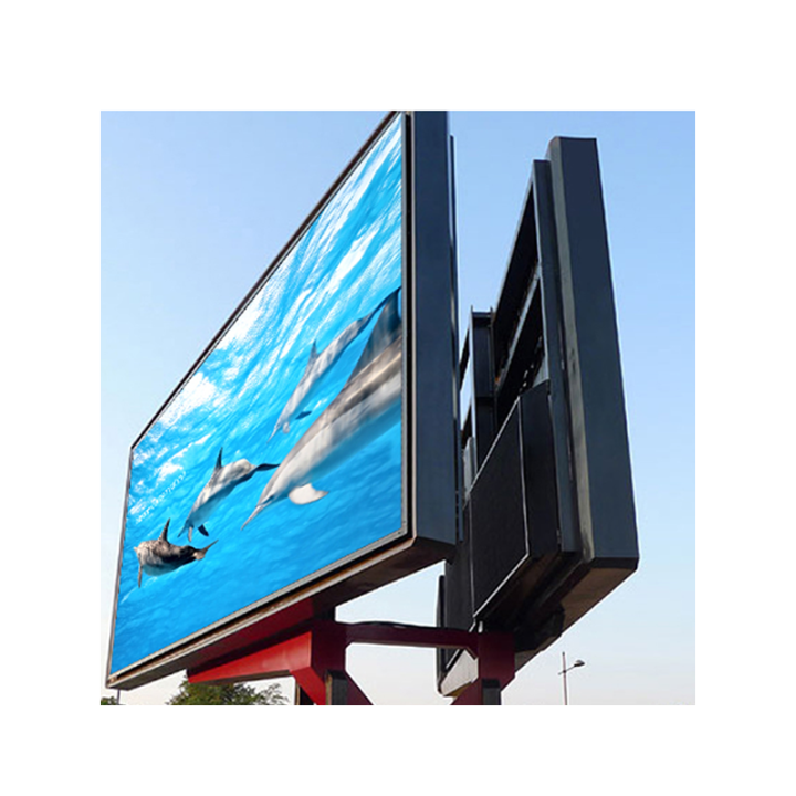 Outdoor waterproof sunscreen high-definition display large screen double sides led billboard outdoor led display screen