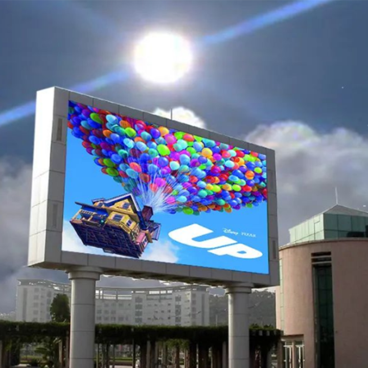 Outdoor waterproof sunscreen high-definition display large screen double sides led billboard outdoor led display screen