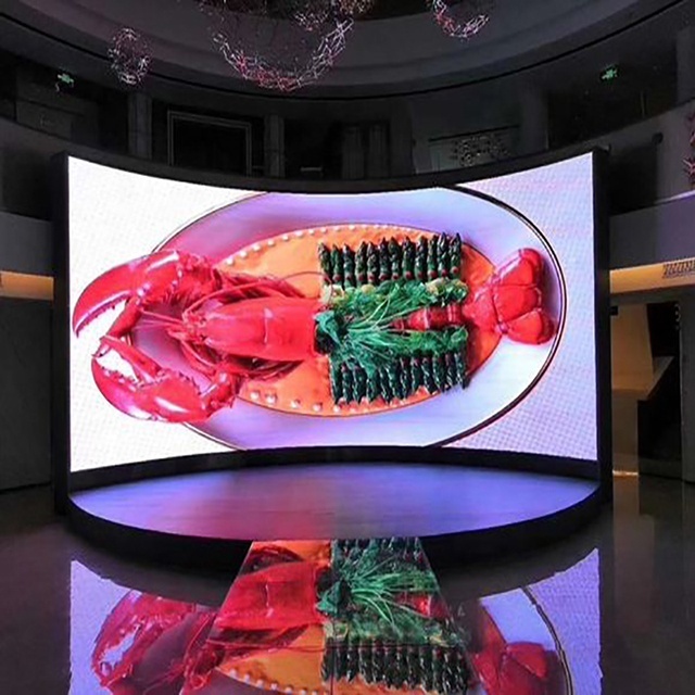 led display flexible p4 hd 4k indoor outdoor led video wall led advertising screen exhibition screen shopping mall screens