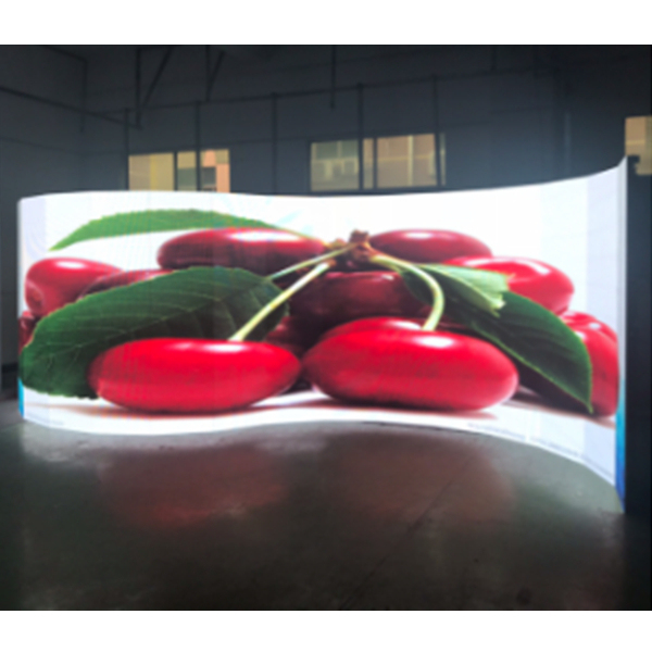 P1.53 P1.86 P2.0 P2.5 P3.0 P4.0 3d Poster Curved Dicolor Big Tv Outside Flexible Panel Advertising Outdoor Giant Mesh Video Wall Screen SDK