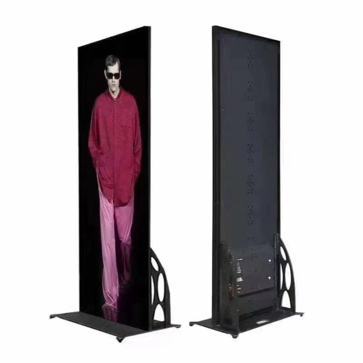 Indoor Ultra Thin Portable P2.5 P1.86 P2.0 P1.86 Digital Video Advertising Poster Mirror Screen Display Led Poster