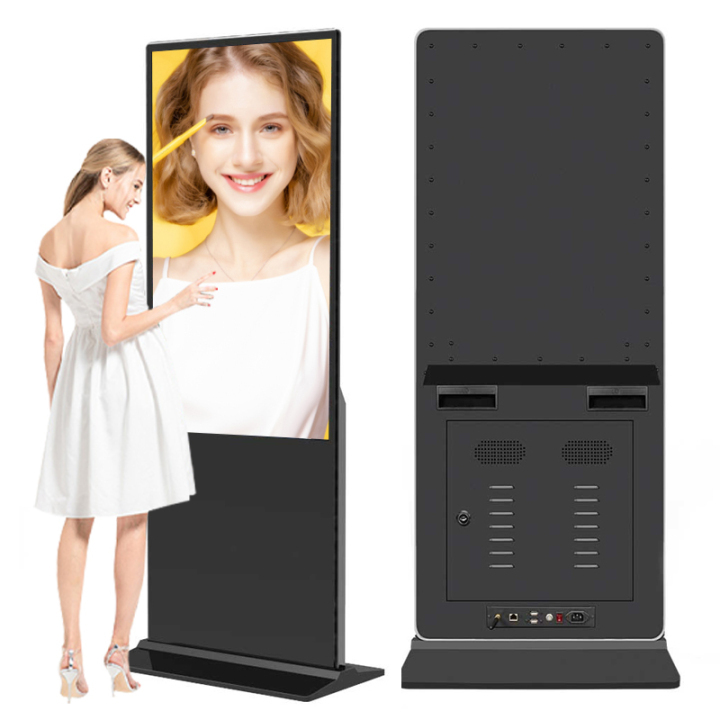 43 49 55 inch indoor shopping mall lcd display floor standing digital signage totem advertising player