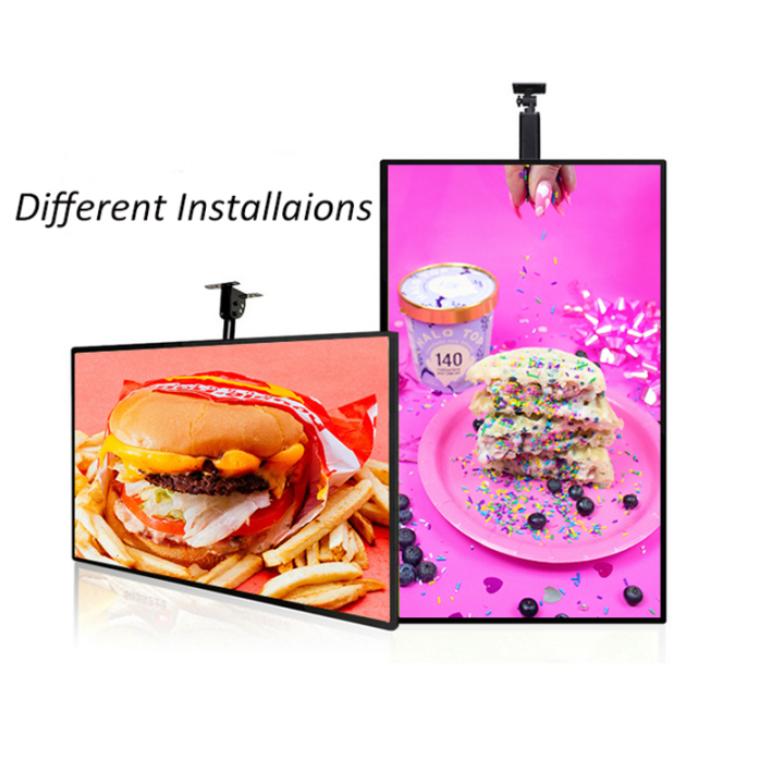 55inch 43inch 32inch LCD panel touch screen kiosk interactive led panel indoor advertising digital signage