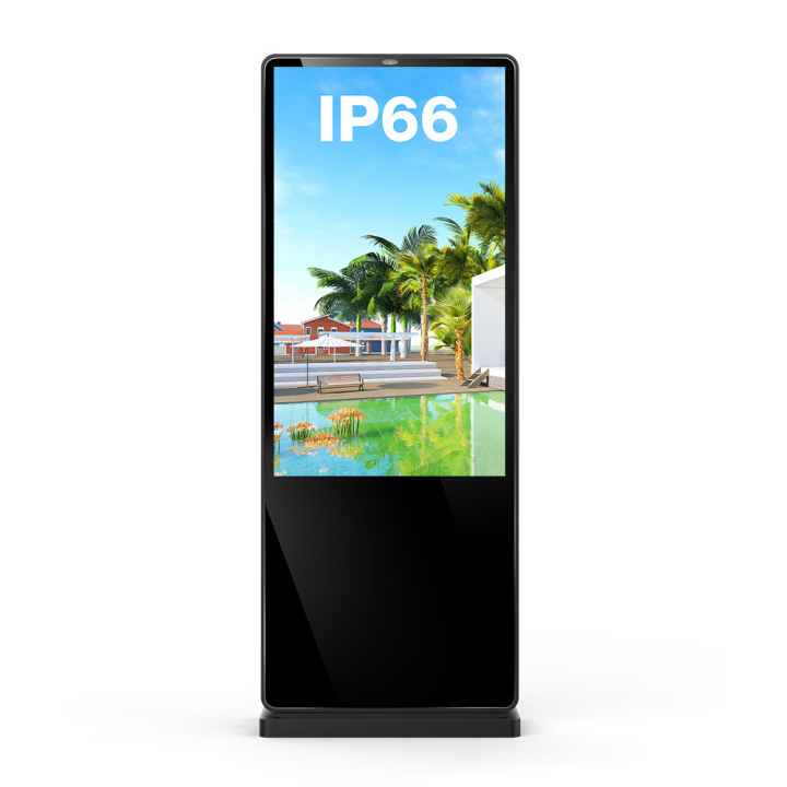 Promotional price outdoor digital screen signage 2500nits IP55 sunshine readable display outdoor android advertising player