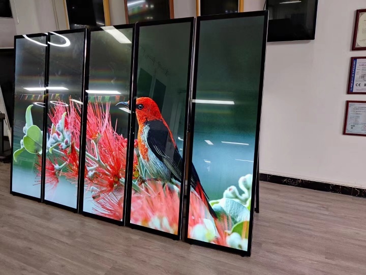 65Inch LCD Wide Screens Advertising Screen Stretch Bar LCD Display for Supermarket Advertising Kiosks TV Digital Signage
