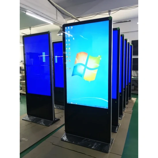 49inch 55inch 65inch 75inch Indoor LCD Floorstanding Digital Signage with Android or Windows System Operation